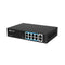 Milesight 8 Port 100Mbps Af At 120 Watt Poe Switch With Gigabit Uplink