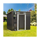 Garden Shed 1.94x1.21M Workshop Cabin Metal House