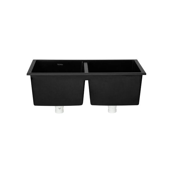 Kitchen Sink Bathroom Basin Double Bowl 770mmx450mm