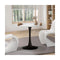 90cm Dining Table Marble Tulip Shape White&Black