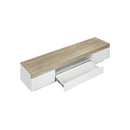 TV Cabinet Entertainment Unit RGB LED 180cm