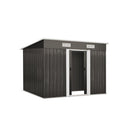 Garden Shed 2.38x1.31M Workshop Cabin Metal House