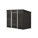 Garden Shed 2.38x1.31M Workshop Cabin Metal House