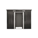 Garden Shed 2.38x1.31M Workshop Cabin Metal House