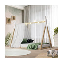 Wooden Bed Frame Single Teepee House Style