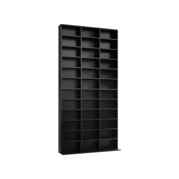Media Display Shelf 1044 CD/DVD Adjustable Black