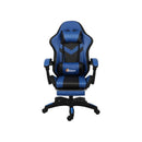 Led Gaming Chair With Massage And Recline Pu Leather Office Chair