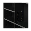 Media Display Shelf 1044 CD/DVD Adjustable Black
