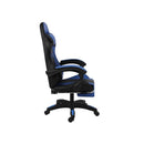 Led Gaming Chair With Massage And Recline Pu Leather Office Chair