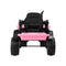 XL Kids Ride On Tractor 12V with Trailer Remote Pink