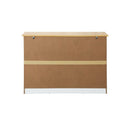 Sideboard with 2 Drawers and 2 Cabinet White&Wood