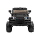 Ride On Car Remote Electric Jeep Toy MP3 LED 12V Black