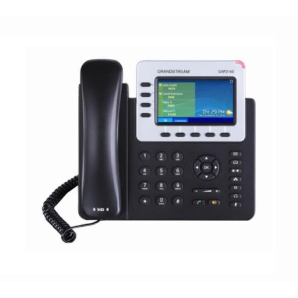 Grandstream 4 Line Voip Phone With A Colour Lcd Screen And Hd Audio