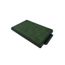 Xl Indoor Dog Toilet Grass Potty Training Mat Loo Pad With 3 Grass