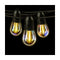 23M Festoon String Light LED 20 Bulbs IP44 Waterproof A19