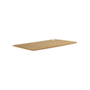 Standing Desk Top with Drilled Hole Oak 140x70cm