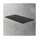 Standing Desk Top with Drilled Hole Black 140x70cm