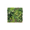 3D 1Mx1M Green Artificial Plants Wall Flower Wall With Frame