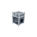 Cat Shelter Condo With Escape Door Rabbit Kitty House Cave