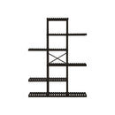 Plant Stand 6 Tiers Flower Pots Rack Black