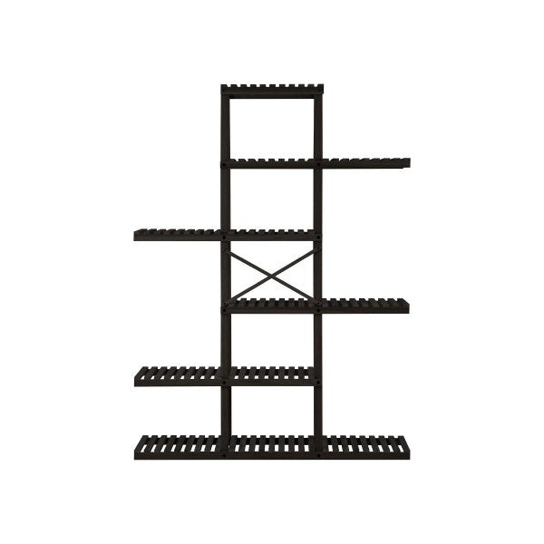 Plant Stand 6 Tiers Flower Pots Rack Black