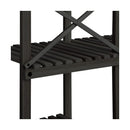 Plant Stand 6 Tiers Flower Pots Rack Black