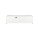 Tv Cabinet Rgb Led Gloss 130Cm White