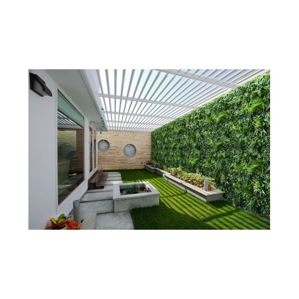 5 Sqm Artificial Plant Wall Decor Grass Panels Foliage Tile Fence 1X1M