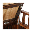 Wooden Storage Bench Waterproof Top Cover