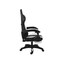 Led Gaming Chair With Massage Pu Leather Adjustable 160Kg Capacity