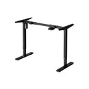 Standing Desk Frame Single Motor Adjustable Black
