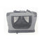 Medium Portable Foldable Dog Cat Puppy Rabbit Soft Crate Carrier Grey