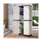 Outdoor Storage Cabinet Adjustable Lockable 6 Hooks