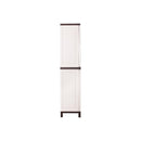 Outdoor Storage Cabinet Adjustable Lockable 6 Hooks