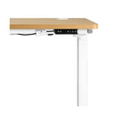 Standing Desk Adjustable Motorised 120cm White