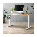 Standing Desk Adjustable Motorised 120cm White