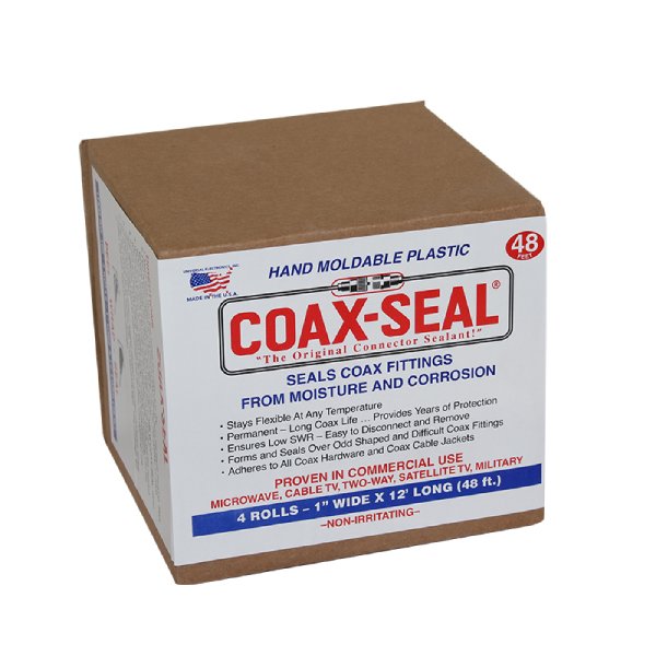 Coax Seal Tape One Inch Roll 4 Pack