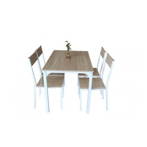 5 Piece Kitchen Dining Room Table And Chairs Set Furniture
