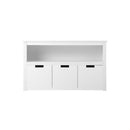 Wooden Kids Storage Cabinet With Portable Box