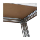 4x Warehouse Storage Rack 5-tier 1.5m Silver