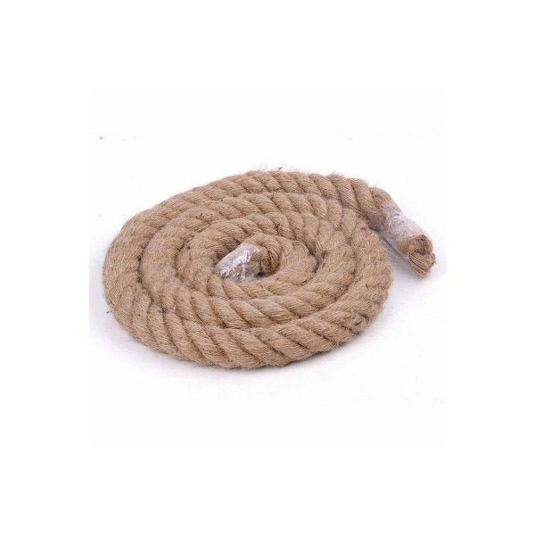 2M Sisal 40Mm Rope Natural Twine Cord Thick Jute Home Decor