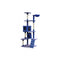 193Cm Cat Scratching Tree Post Sisal Pole Scratcher Tower Condo Blue
