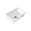 Kitchen Sink 70x45cm Granite Basin Single Bowl White