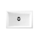 Kitchen Sink 70x45cm Granite Basin Single Bowl White