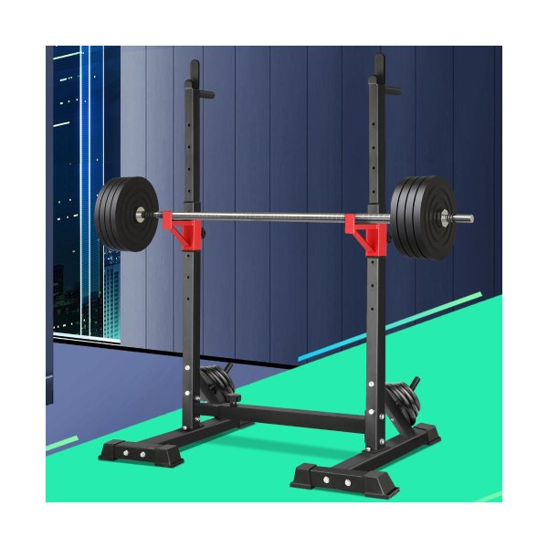 Squat Rack Adjustable Barbell Rack