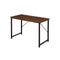 Computer Home Office Desk Simple Style Table Workstation Black Brown