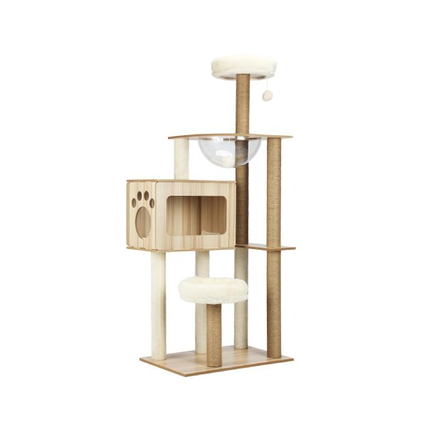 Cat Tree Tower Scratching Post Scratcher Cats Condo