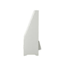 4-tier Kids Storage Rack with 3 Boxes White