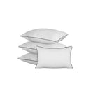 Microfibre Pillow Hotel Cotton Cover Home Soft Luxury 4Pcs 48X73Cm