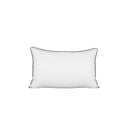 Microfibre Pillow Hotel Cotton Cover Home Soft Luxury 4Pcs 48X73Cm